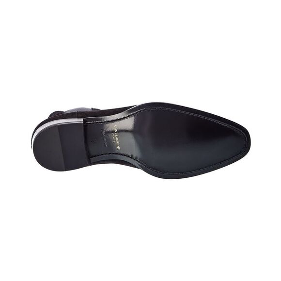 Saint Laurent Wyatt 30 Suede Boot - Picture 4 of 5